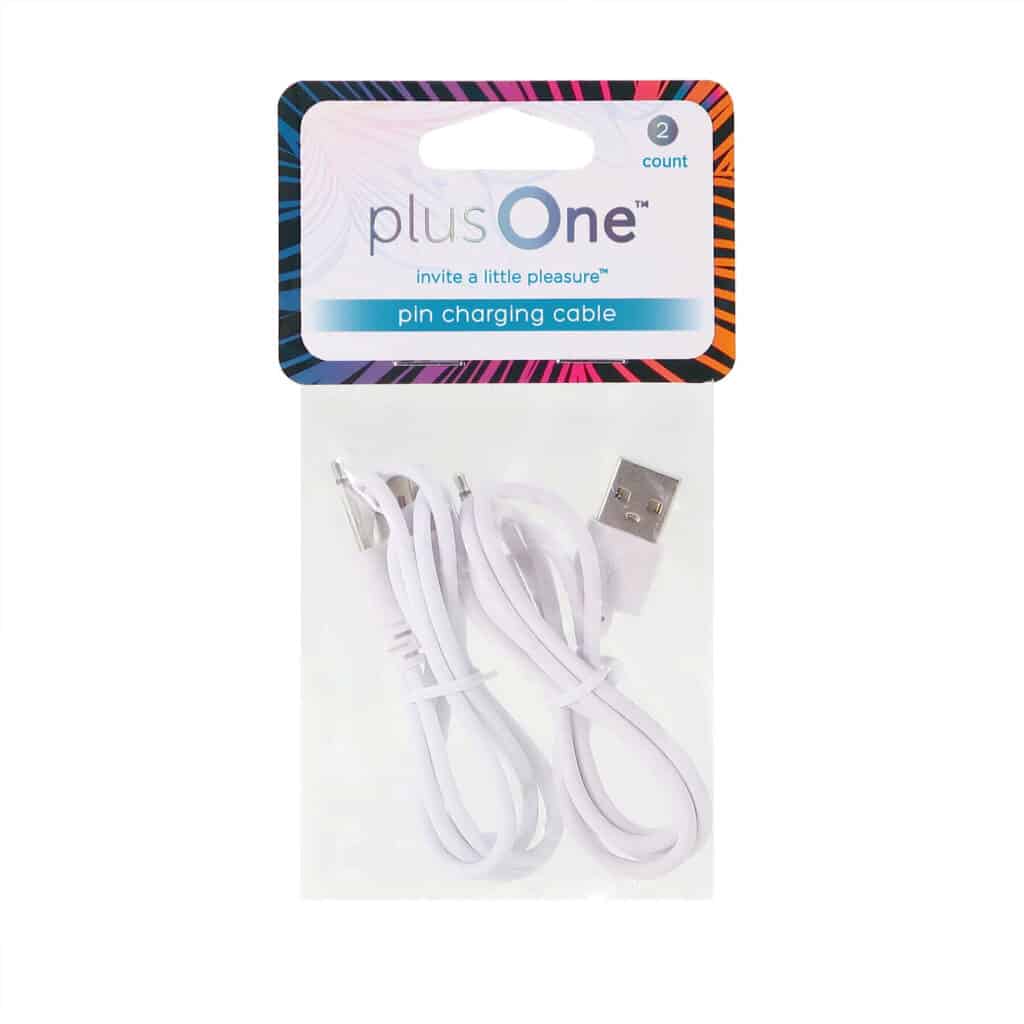 plusOne® magnetic charging cable replacement (2 pack) 6718 in pack front view