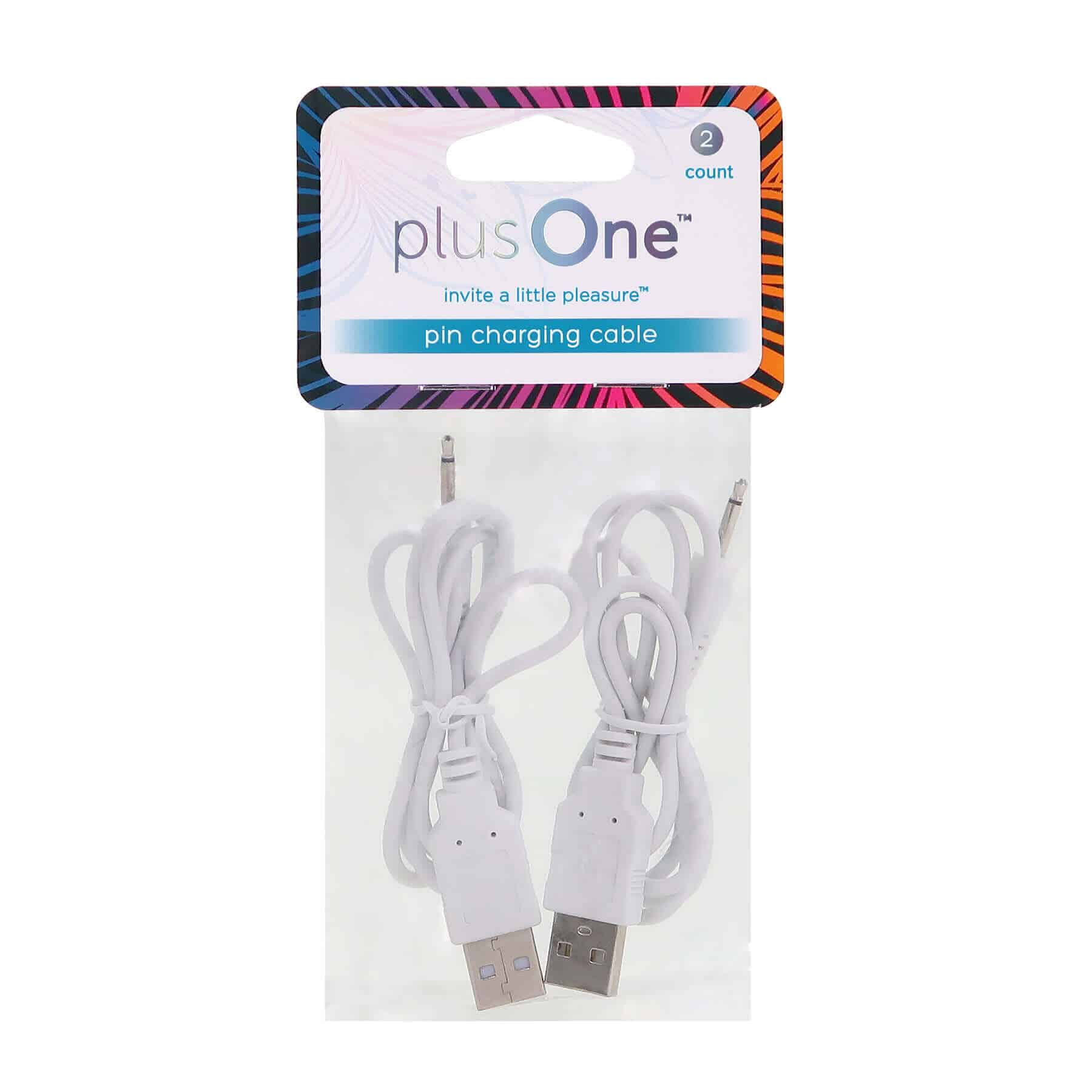 plusOne® magnetic charging cable replacement (2 pack) 6719 in pack front view